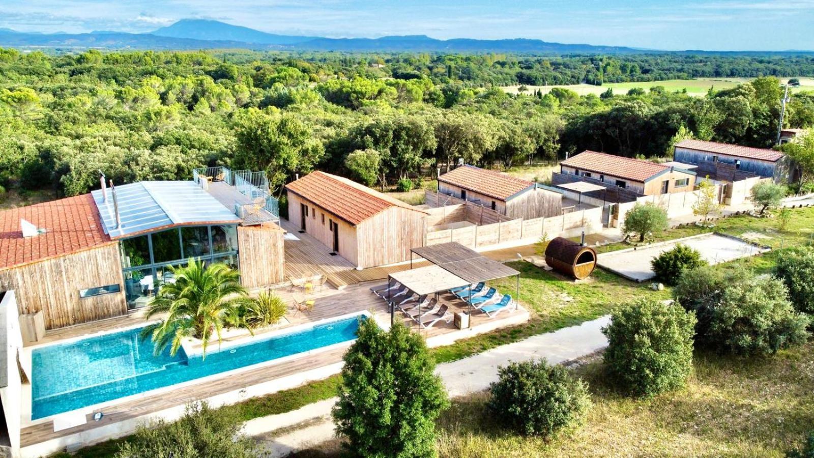 Nuiki Lodges - Chambres D'Hotes Montsegur-sur-Lauzon Екстер'єр фото